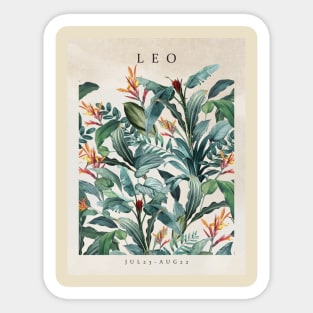 LEO Sticker